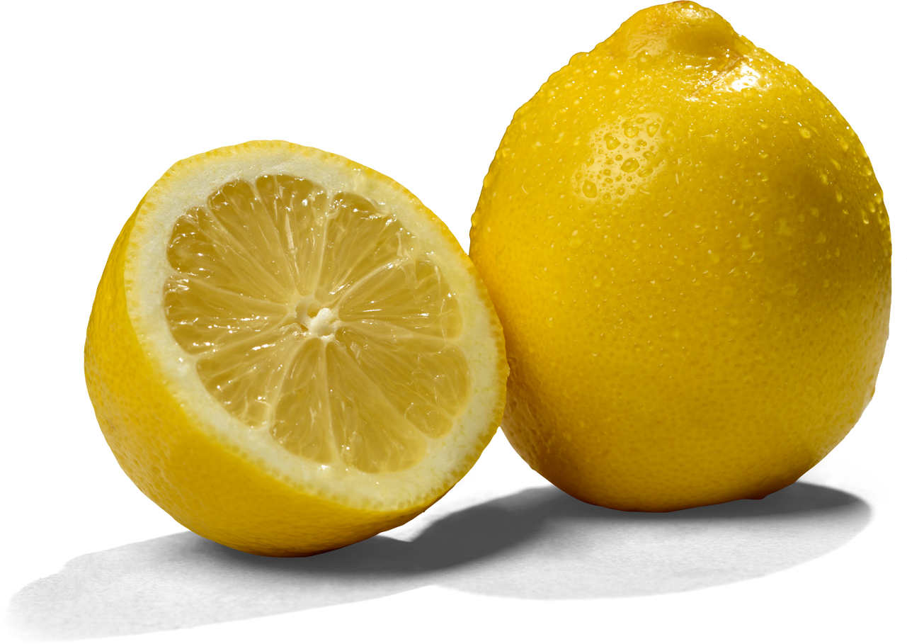 Half and Whole Lemon 